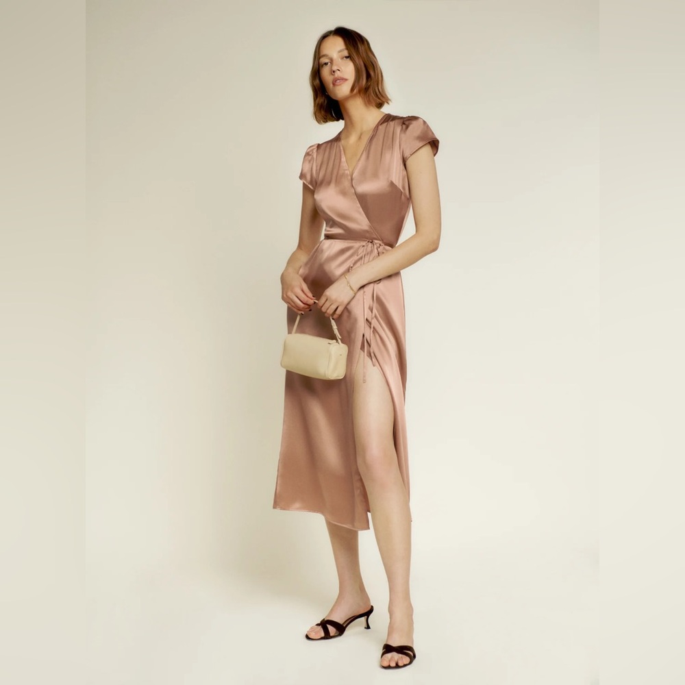 Reformation Kiana Wrap Dress